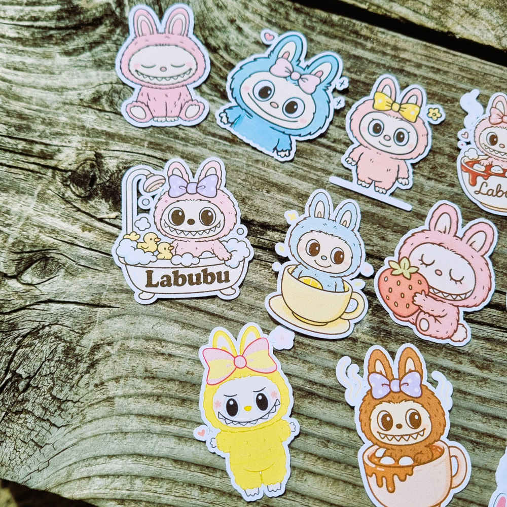 Labubu stickermix | 10 + 2 gratis