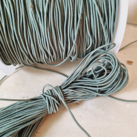 Elastisch koord | sagegreen | streng van 10 mtr x 1 mm