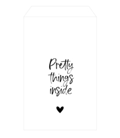 Kadozakje Pretty things inside [S] | per 5 stuks