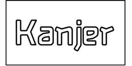 4 daagse stickers | Kanjer | 5 x 2,5 cm | vanaf 10 stuks