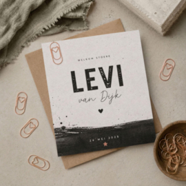 Paperclips met hartje 2 × 1 cm – goud, roségoud & zilver