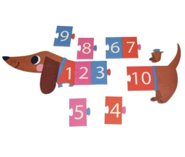 Teckel Puzzel Cijfers | Rex London