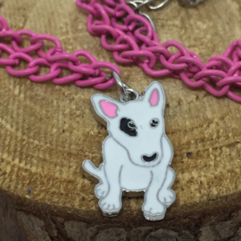 Ketting met Bull Terrier 