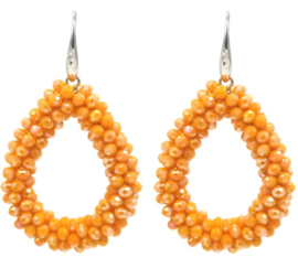 Oorbellen | Orange Beauty
