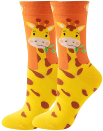 Musthaves | Giraffen Sokken | Maat 36-43
