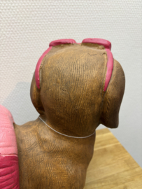 Decoratie | Teckel Larry met Zwemband en Zonnebril