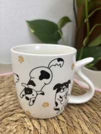 Mok | Hondjes | Zwart Wit