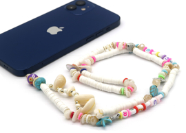 Telefoonhoes Ketting | Wit