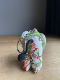 Sleutelhanger | Olifant | Wit