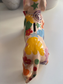 Teckel Spaarpot Frankie | Pomme Pidou | Roze