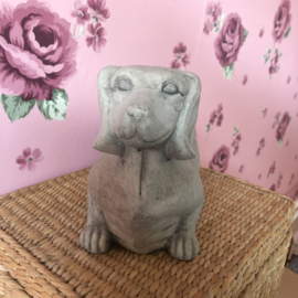 Teckel Bloempot | 30 cm