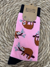 Luiaardjes Sokken | Maat 38-45 | Musthaves