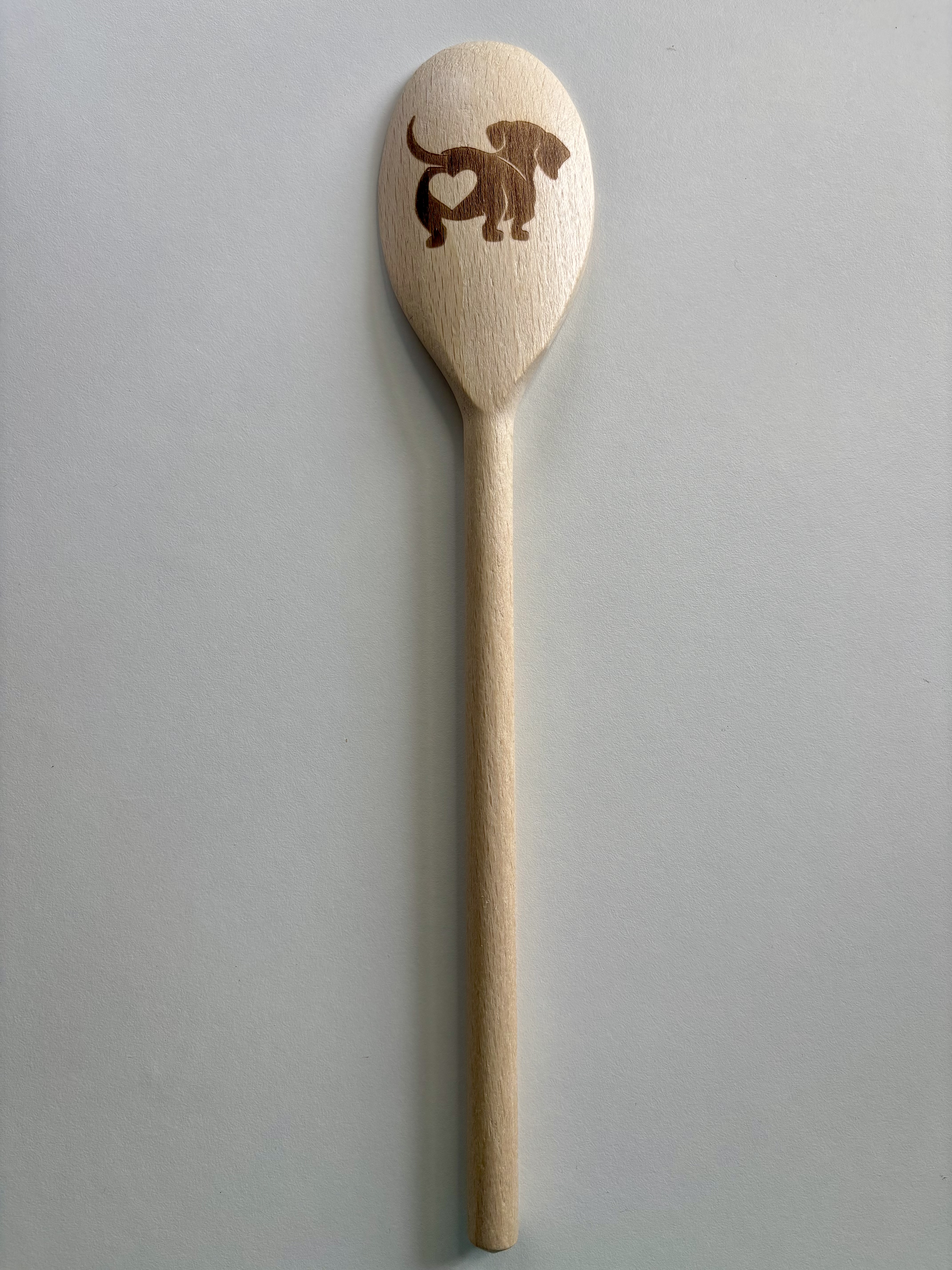 Houten Pollepel Teckel