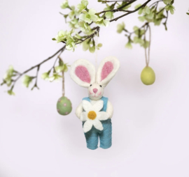 Vilten Hanger | Haasje met Margrietje | Pasen