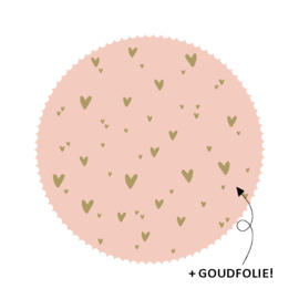 Sluitstickers | Gouden Hartjes (5)