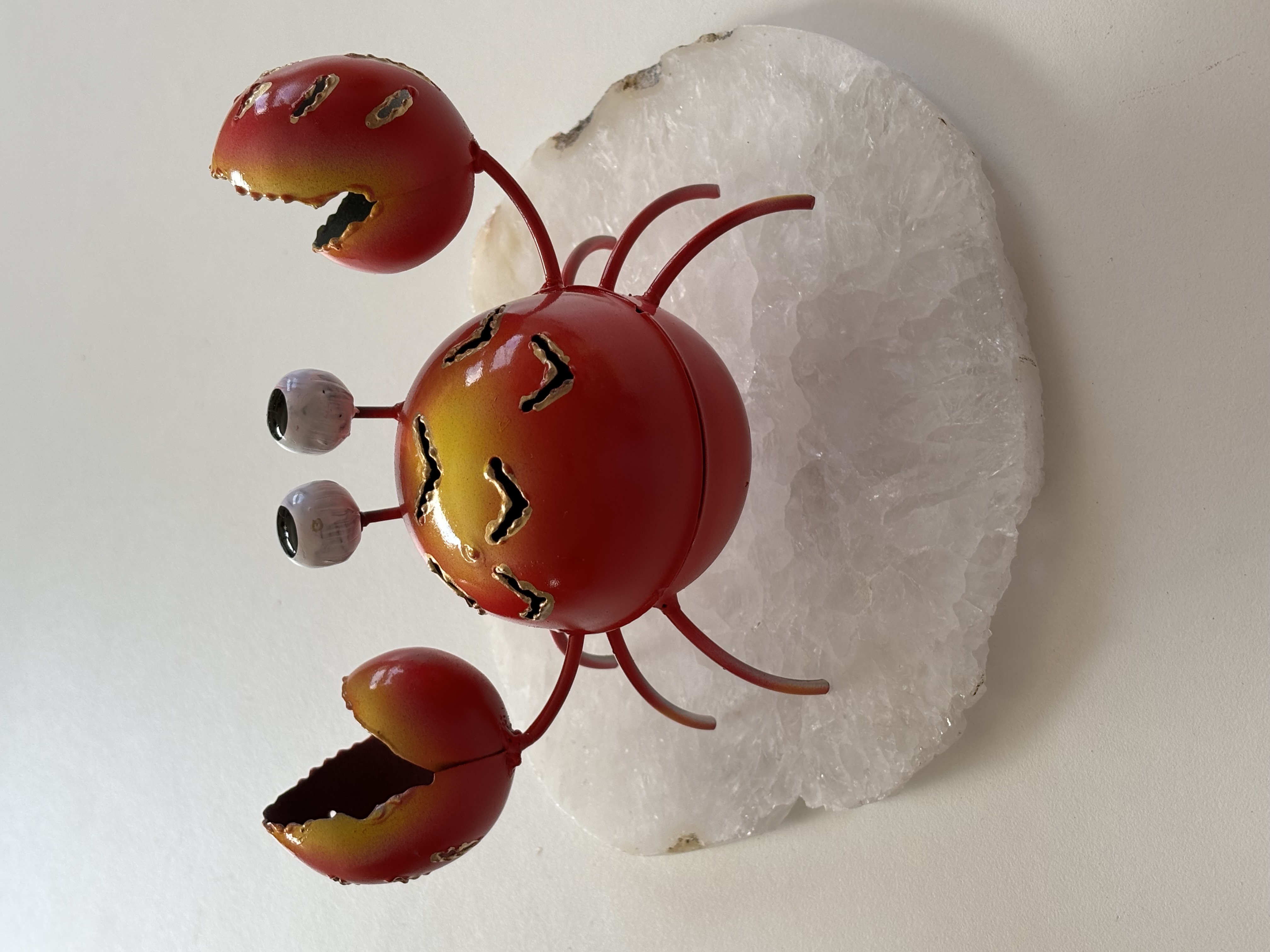 Decoratie | Metalen Krab