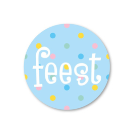 5 Sluitstickers | Feest