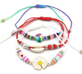 Setje Zomerse Armbandjes