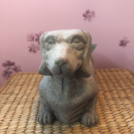 Teckel Bloempot | 24 cm