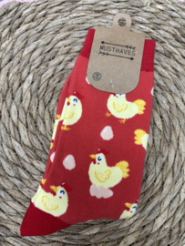 Musthaves | Kippen Sokken | Maat 36-42