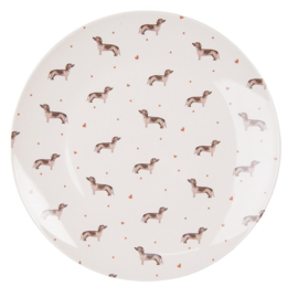 Dachshund Love | Dinerbord