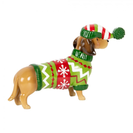 Kerstteckel met Muts | Clayre & Eef