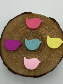 Houten Kralen | Vogeltjes
