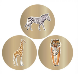 Sluitstickers | Jungle Dieren (3)