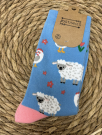 Musthaves | Boerderijdieren Sokken | 36-43