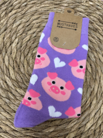 Musthaves | Varkentjes Sokken | Maat 36-42