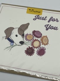 Wenskaart | Jack Russel Tommy | Just For You