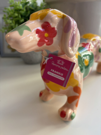Teckel Spaarpot Frankie | Pomme Pidou | Roze