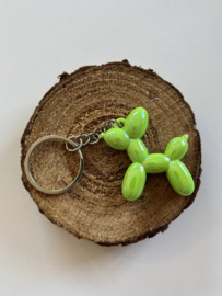 Sleutelhanger | Ballonhond | Groen