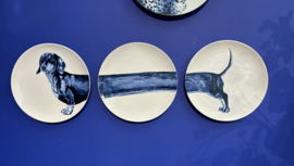 Wandborden Set | Delfts Blauwe Teckel