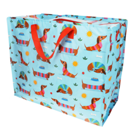 Jumbo Bag met Teckeltjes | Rex London