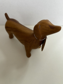 Teckel Beeldje | Hout-Look