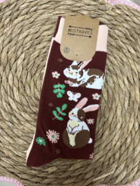 Musthaves | Konijnen Sokken | Maat 38-45