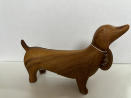 Teckel Beeldje | Hout-Look