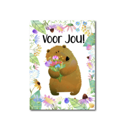 Ansichtkaart | Voor Jou!