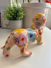 Teckel Spaarpot Frankie | Pomme Pidou | Roze