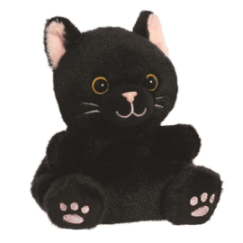 Palm Pals | Zwarte Kat | 13 cm