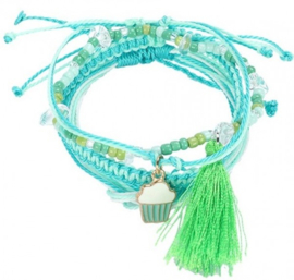 Setje Armbanden | Cupcake
