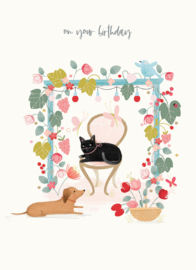 Wenskaart | Olive & Wilma | On Your Birthday