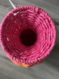 Kleurrijke Vaas | Roze en Oranje | Lauck en de Koning