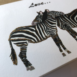 Kaart | Verliefde Zebra’s