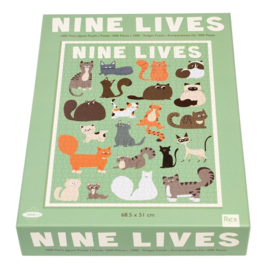 Puzzel | Nine Lives | 1000 Stukjes