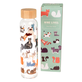 Glazen Drinkfles | Negen Levens
