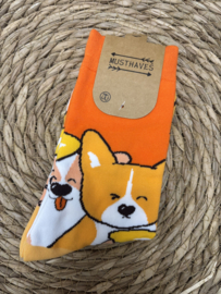 Musthaves | Corgis Sokken | Maat 36-43