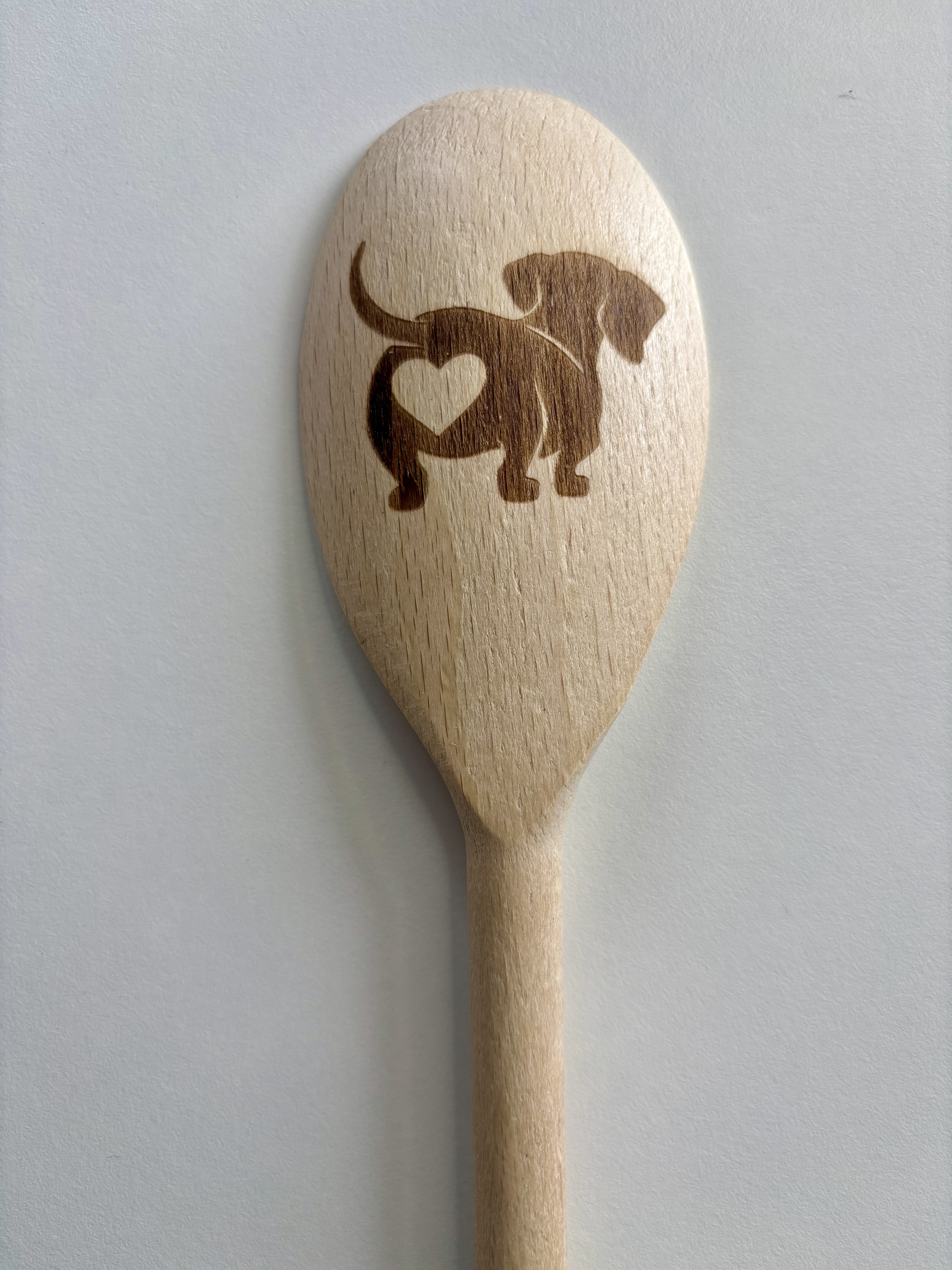 Houten Pollepel Teckel