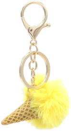 Sleutelhanger | IJsje | Geel